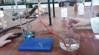 Preparation of oxygen using potassium chlorate [upl. by Brodie693]