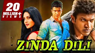 Zinda Dili Arrasu Hindi Dubbed Full Movie  ज़िंदा दिली  Puneeth Rajkumar Darshan Meera Jasmine [upl. by Solram726]