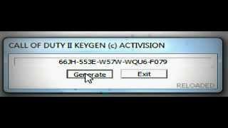 Call of Duty 2 keygen [upl. by Nnyleitak]