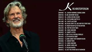 Kris Kristofferson Greatest Hits  Kris Kristofferson Playlist [upl. by Asiak]