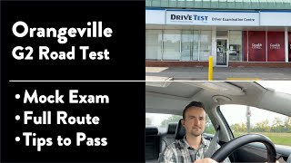 Orangeville G2 Road Test  Full Route amp Tips on How to Pass Your Driving Test [upl. by Jasper803]