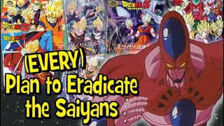 Every Plan to Eradicate the Saiyans  Dragon Ball Dissection Gaiden [upl. by Ajat]