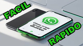 Cómo CREAR un GRUPO de WhatsApp [upl. by Chui]