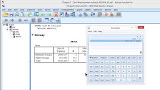 SPSS Eta Squared or Partial EtaSquared  Be careful [upl. by Eenhpad]