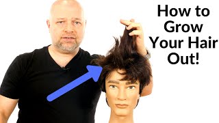 How to Grow your Hair Out  TheSalonGuy [upl. by Matti]