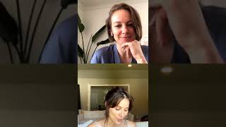 Danielle Savre and Stefania Spampinato IG live 11062020 [upl. by Todd728]