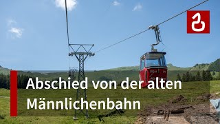 Die Geschichte der Gondelbahn Grindelwald  Männlichen GGM [upl. by Inus]