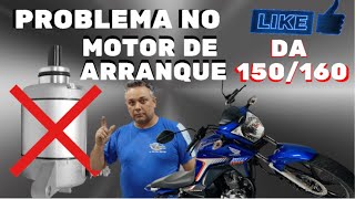 Problema no Motor de Arranque da Moto  Como Resolver [upl. by Marlee]