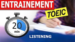 Entrainement TOEIC  Mini TOEIC Test Listening [upl. by Arbrab]