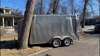 Enclosed Trailer Rebuild Part 1 [upl. by Tsenrae]