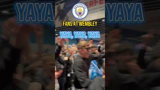 KOLO amp YAYA TOURE chant at Wembley manchestercity [upl. by Phenica224]