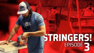 BUILDING BOAT STRINGERS  EP 3 [upl. by Susanetta]