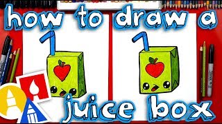 How To Draw A Funny Juice Box [upl. by Annodahs388]