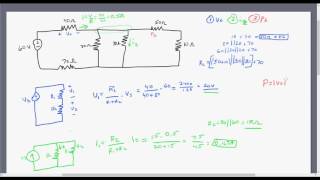 Solving Circuits Using Voltage amp Current Dividers [upl. by Ahtaela]