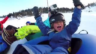 Park City First Timers Snow Tubing [upl. by Imiaj]