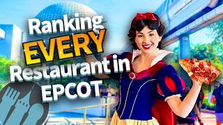 Ranking EVERY Restaurant in EPCOT [upl. by Drhacir]