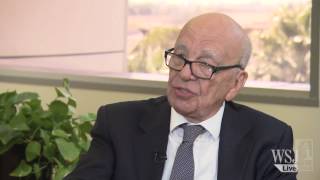 WSJ Live Presents Rupert Murdoch Interviewed [upl. by Nelehyram]