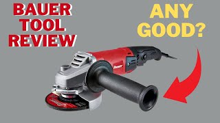 Bauer 412 In 8 Amp Trigger Grip Angle Grinder  Review  2 Years [upl. by Dinerman]