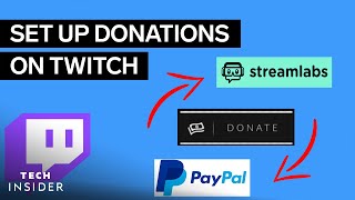 How To Set Up Donations On Twitch 2022 [upl. by Retswerb]