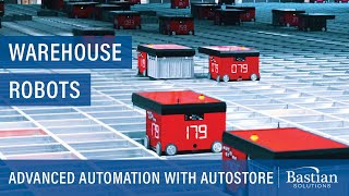 Advanced Automation with AutoStore Warehouse Robots [upl. by Gerk]