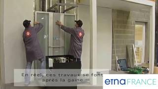 Installation dun ascenseur privatif Etna France [upl. by Weidman]