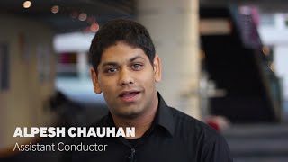 Alpesh Chauhan CBSO Assistant Conductor [upl. by Kantos]