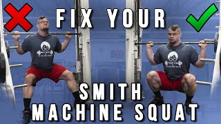 9 Smith Machine Squat Mistakes and How to Fix Them [upl. by Eiddam809]