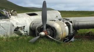 B24 Liberator Wreck on Atka [upl. by Joline]