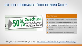 Informationen zum AufstiegsBAföG [upl. by Tera]