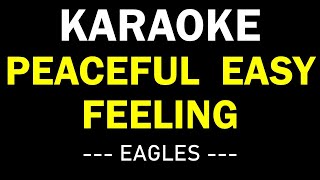 PEACEFUL EASY FEELING  EAGLES KARAOKE MUSIC BOX [upl. by Idroj535]