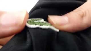 Lacoste Tshirt Black Original  Unboxing Full HD [upl. by Kacy]