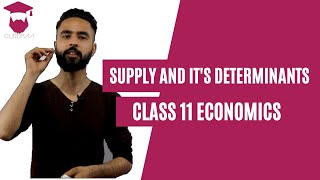 What is Supply What are its Determinants New Syllabus  Class 11  Economics [upl. by Etnahs270]