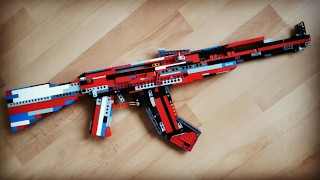 Lego AK47 Tutorial  Instruction [upl. by Alathia776]