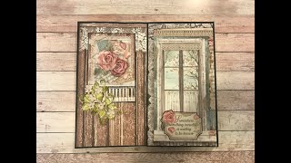 STAMPERIA PASSION PART 1 LARGE FOLIO SHELLIE GEIGLE JS HOBBIES AND CRAFTS [upl. by Woodie]