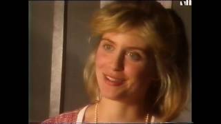 Rare Helen Slater Supergirl interview circa 1988 [upl. by Aihseym218]