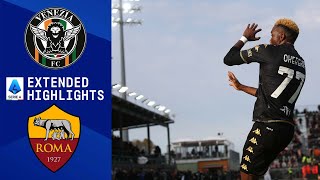 Venezia vs Roma Extended Highlights  Serie A  CBS Sports Golazo [upl. by Caasi]