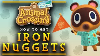 How to Get Iron in Animal Crossing  EASY [upl. by Herrington]