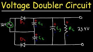 Full Wave Voltage Doubler Circuit [upl. by Annaej]