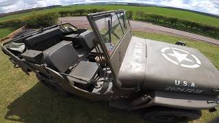 Willys Hotchkiss M201 Jeep 6 month update May 2021 [upl. by Ogaitnas778]