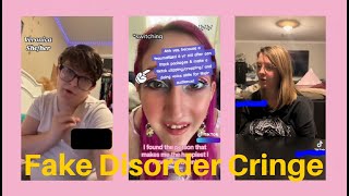 Fake Disorder Cringe Compilation8 [upl. by Marney]