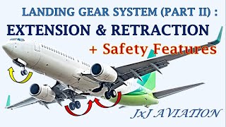 Understanding Aircrafts Landing Gear SystemPart2 Extension amp Retraction System  Safety Features [upl. by Ylecara]