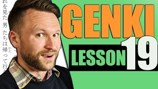 【N4】Genki II Lesson 19 Japanese Grammar Made Clear  Honorifics in Japanese [upl. by Eihcir]