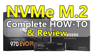 SAMSUNG EVO 970 Plus M2 NVMe SSD  StepbyStep Installation Configuration amp Performance Testing [upl. by Stock819]