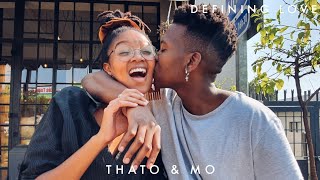 Thato Rampedi amp Mo Define Love  MoTee  DEFININGLOVE [upl. by Airdnassac]