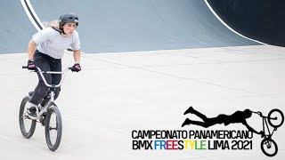 PANAMERICANO BMX FREESTYLE LIMA FEMININO [upl. by Onateag]