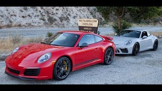 2018 Porsche 911 GT3 Touring amp Carrera T  Two Takes [upl. by Laira]