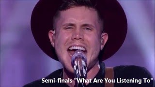 Trent Harmon  Journey to the Crown  American Idol [upl. by Noicpesnoc]