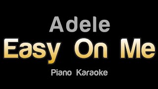 Adele  Easy On Me Karaoke Version [upl. by Yelloh]