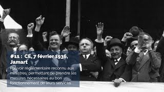 11  Arrêt JAMART  CE 7 février 1936 [upl. by Binnings675]