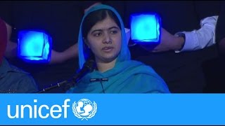 Malala addresses UN General Assembly  UNICEF [upl. by Ecille]